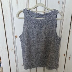 Women's Gray Sleeveless Top